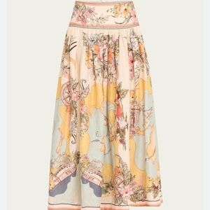 Zimmerman Tallow Maxi Skirt - Pastel Multi